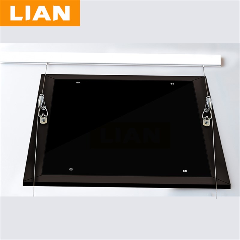 挂画轨道挂画器 G字型隐藏轨道挂画钩挂画线挂画绳轨道条免打孔