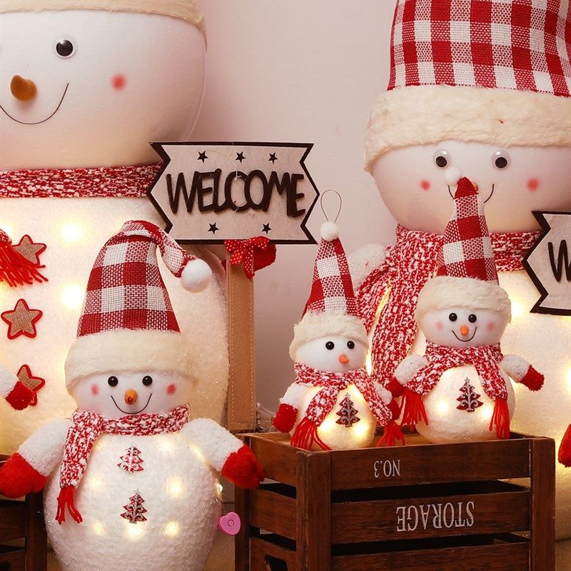 圣诞雪人娃娃摆件大号公仔娃娃圣诞节装饰品商场橱窗场景布置推头,节庆用品/礼品,圣诞装饰品,淘宝优惠券,粉丝福利购,淘宝优惠卷