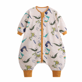 单层加大宝宝睡被 通用儿童防踢被 呼西贝分腿睡袋春夏款 四季