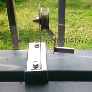 旗杆外置手摇装置 旗杆滑轮 旗杆转动器  旗杆配件