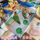 遛鸟户外旅行便携笼小鹦鹉鸟笼洗澡运输发货钢丝镀锌笼虎皮珍珠笼