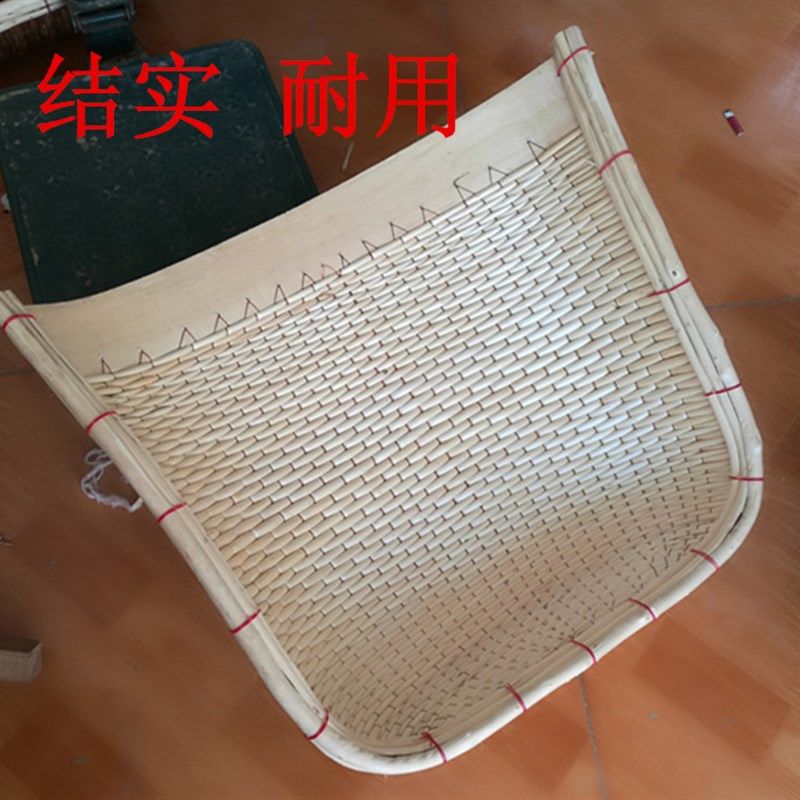 纯手工柳编藤编竹编簸箕家用农用大中小号柳条簸箕收纳筐演出道具