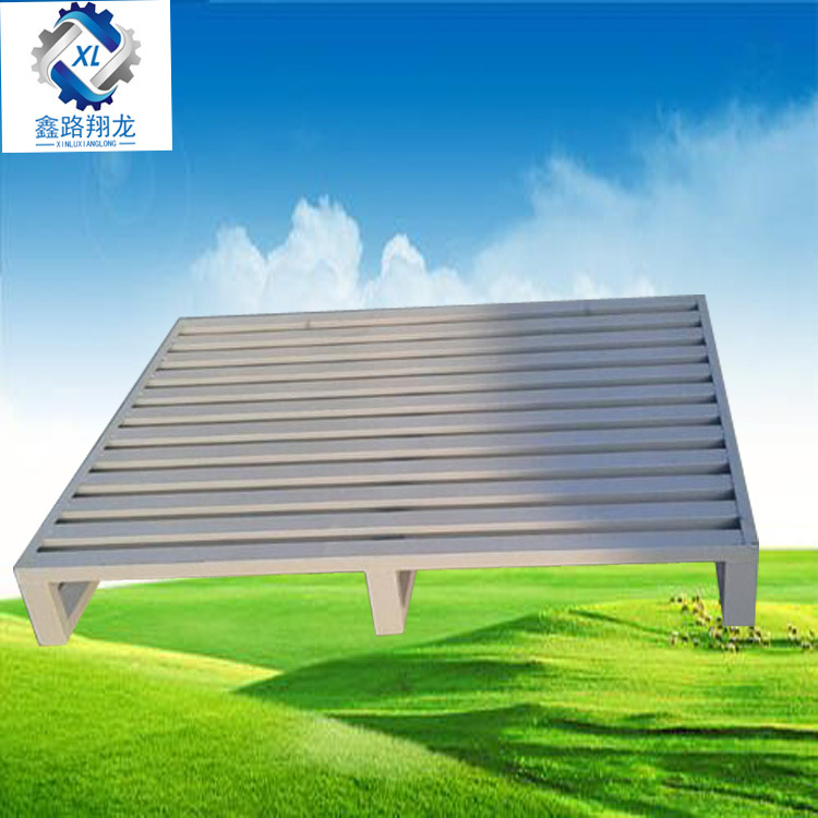 钢制铁托盘重型货架仓储物流卡栈板防潮垫仓板叉车工业金属托盘