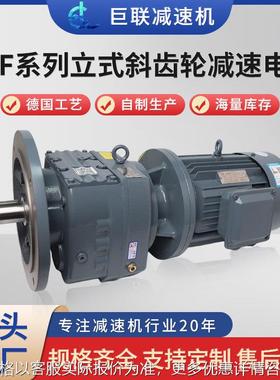 立式斜齿轮减速机搅拌用分体电机RF37/47/57/67/77/87/97/107/137