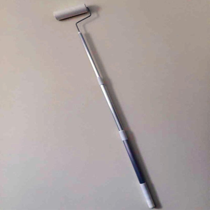 帅管家伸缩加长粘尘器滚筒斜撕粘毛器地毯粘毛纸粘毛滚除尘器