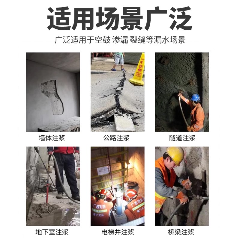水泥注浆机小型高压地面空鼓灌浆机防水补漏灌胶机环氧树脂聚氨酯