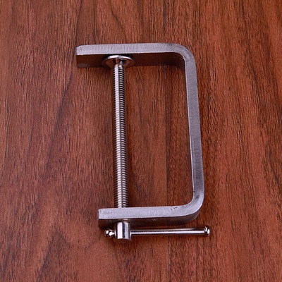 0不锈钢G型夹夹子小夹子固定器G字夹木工小夹具微型小钳子C夹