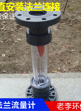 塑料LZDN浮子转子计法兰式水液体计