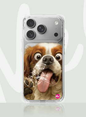 苹果iPhone17ProMax手机壳搞笑狗狗可爱卡通防摔壳iPhone17Pro保护套