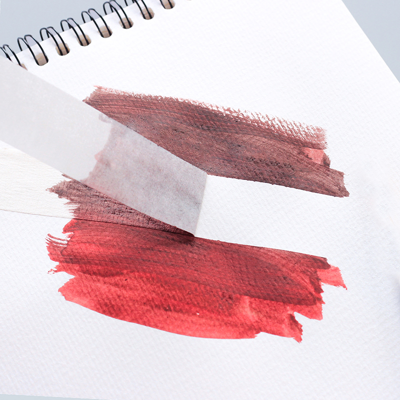 美术生专用美纹胶带素描水彩水粉丙烯油画棒颜料贴边留白可撕胶纸
