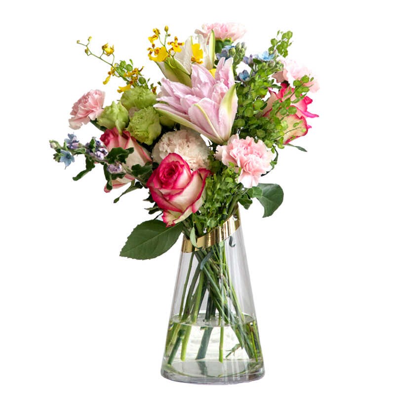 友友先森包月鲜花单次体验混搭花束家居办公水养插花每周一花速递