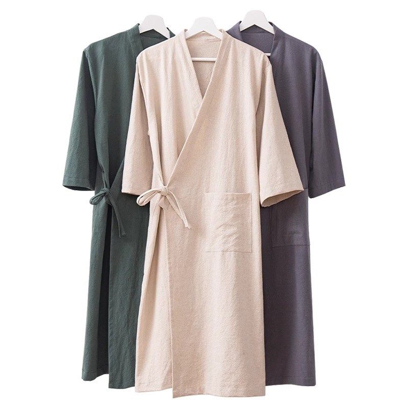 棉麻浴袍女穿式吸水速干男士大人浴巾睡袍浴衣夏季款新款,居家布艺,浴裙/浴袍/浴衣,淘宝优惠券,粉丝福利购,淘宝优惠卷
