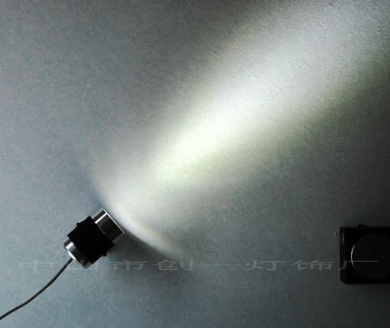 瓦led明装度彩色铝材背景壁灯照画灯酒柜灯展柜投