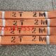 涤纶吊带 扁平吊带 带 双扣吊带2T1.5M 2吨2米起重吊装