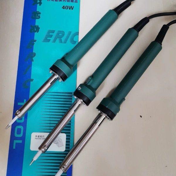 台湾内销精品艾利克ERIC30W 40W60W新型外热式带灯电烙铁尖头平头,五金/工具,烙铁/电焊头,淘宝优惠券,粉丝福利购,淘宝优惠卷