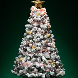 老丈人落雪圣诞树1.8米2.1大型豪华加密白雪植绒家用圣诞节圣诞树