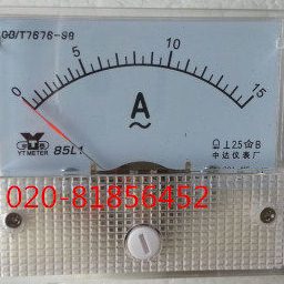 宇泰 电流表85L1-15A 1A 2A 3A 5A 10A 20A 30A 50A 75A 100A85L1
