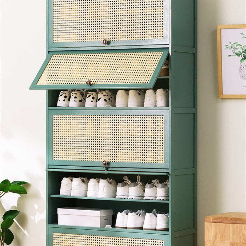 鞋柜家用门口简约现代大容量轻奢小户型玄关收纳防尘新款简易鞋架