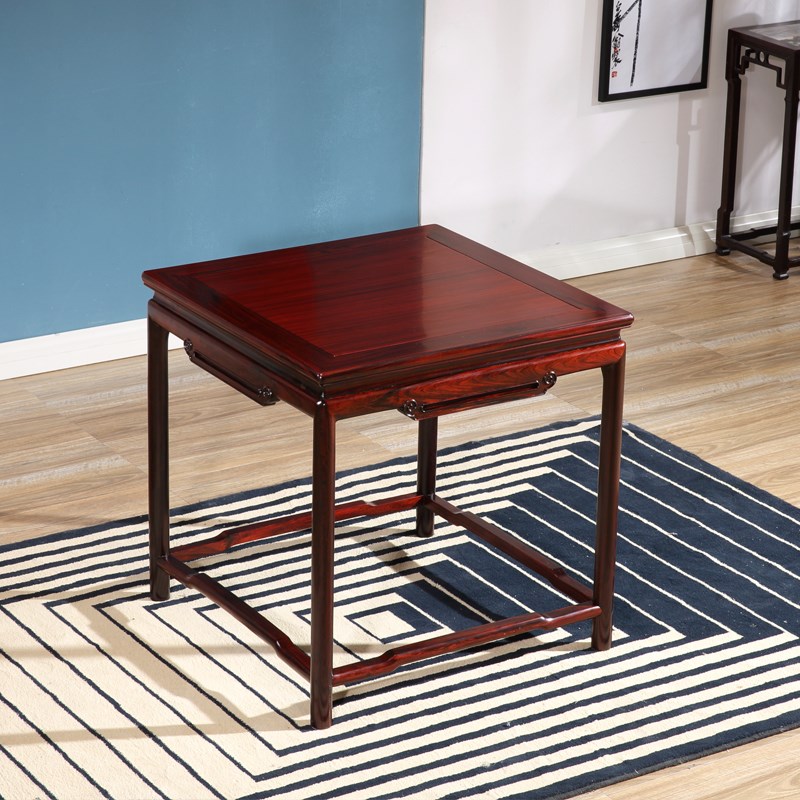 红木八仙桌酸枝木小方桌全实木四方桌正方形休闲桌经济型家用茶桌