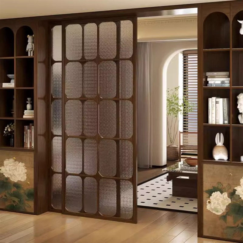 隔断门玻璃门厨房门实木法式定制移门书房阳台卧室门卫生间推拉门