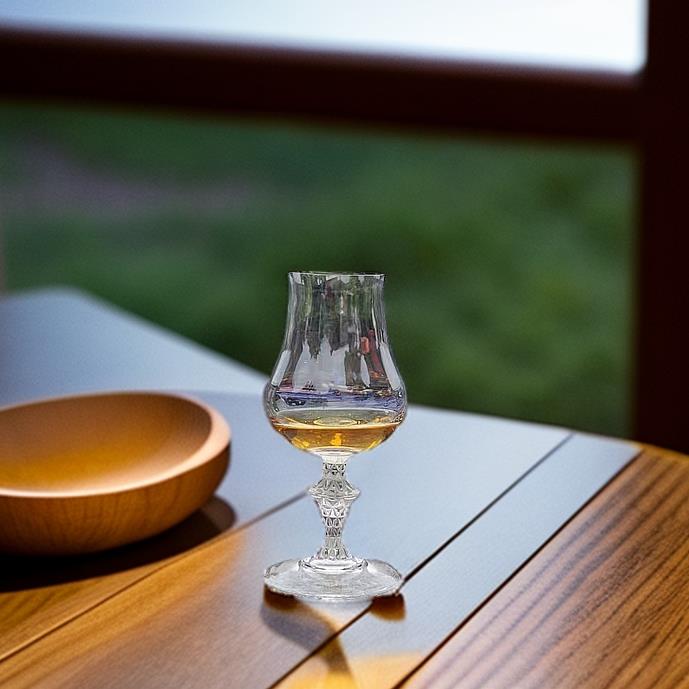 麦卡伦杯子威士忌杯平替款莱俪同款联名威士忌酒杯干邑闻香杯洋酒