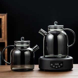 加厚玻璃煮茶壶电陶炉烧水壶大容量煮茶器耐高温泡茶养生壶煮茶炉
