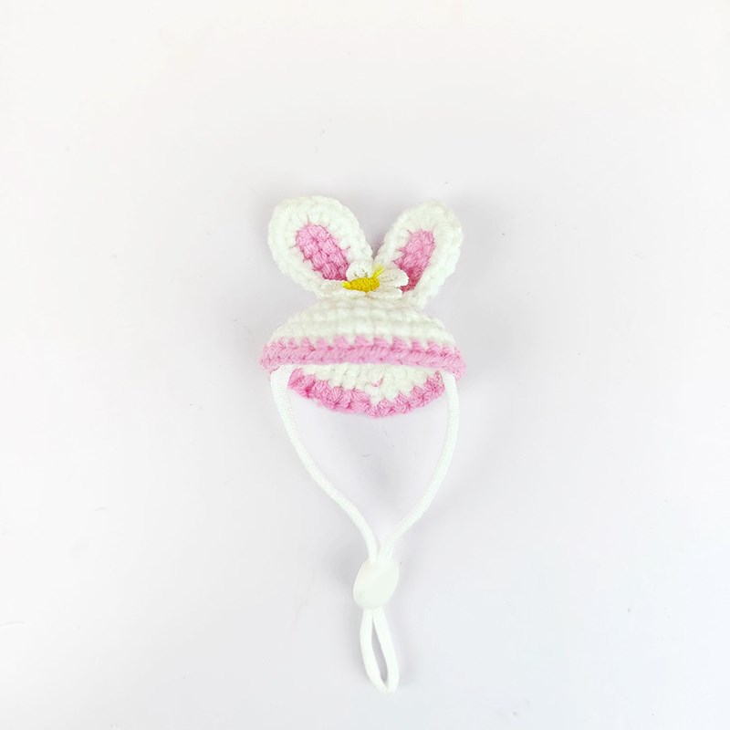 鹦鹉小帽子衣服仓鼠手工编织毛线玄凤金丝熊蜜袋鼯花枝鼠拍照饰品