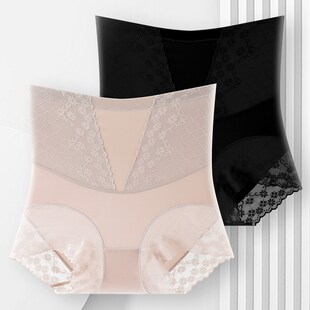 奢丽芬高腰平角提臀塑身美体裤强力收腹收小肚子夏季薄款内裤女