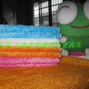 竹纤维洗碗巾韩国竹炭抹布不沾油洗碗布吸水 不掉毛双层加厚