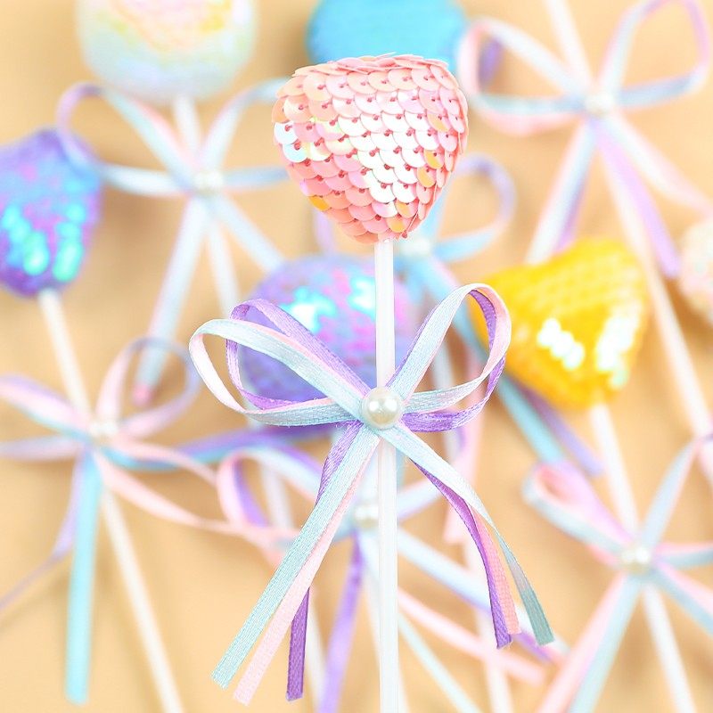 生日蛋糕珍珠亮片棒棒糖插件烘焙装饰爱心圆球甜品台创意装扮插牌,节庆用品/礼品,节日装扮用品,淘宝优惠券,粉丝福利购,淘宝优惠卷