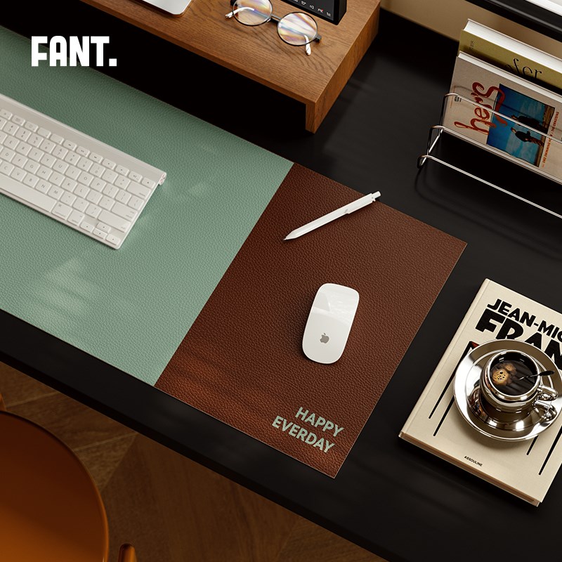 假日乌托邦鼠标垫超大号女生高颜值办公室桌垫轻奢高级感桌面垫子