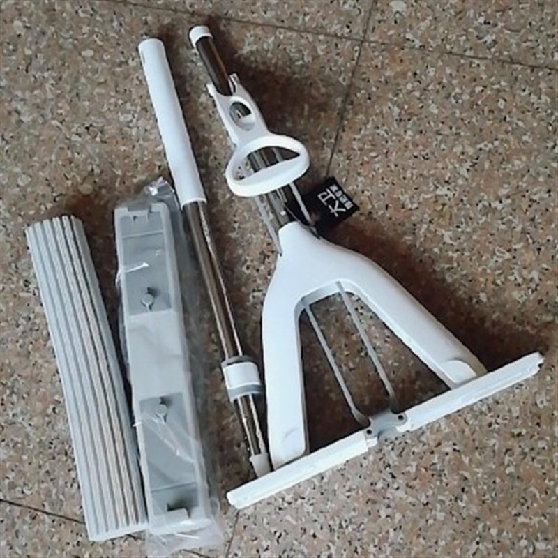 大卫M6Plus对折式海绵拖把吸水地拖胶棉家用拖布免手洗拖布墩布