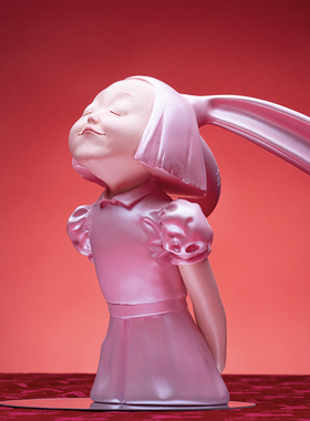 稀奇艺术向京《我看到了幸福》公主心客厅雕塑摆件乔迁生日礼物