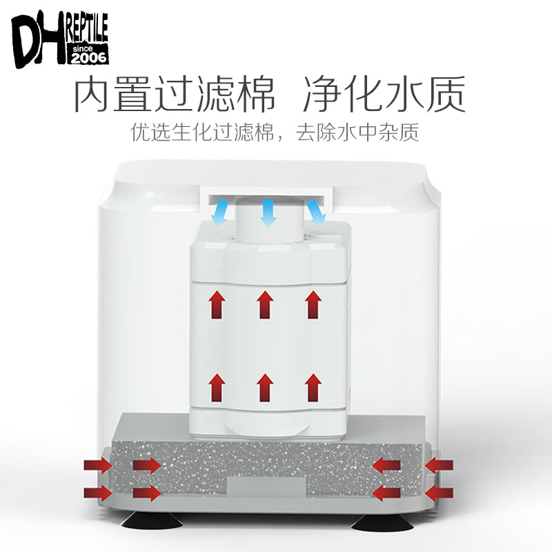 乌龟缸过滤器低水位浅水小型鱼缸瀑布过滤器静音三合一潜水循环泵,宠物/宠物食品及用品,爬宠缸/箱,淘宝优惠券,粉丝福利购,淘宝优惠卷