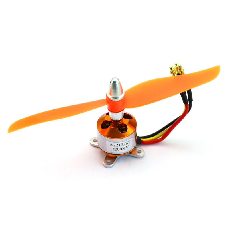 A2212航模电机2200kv 多轴无刷高速电机马达送5030螺旋桨四轴电机