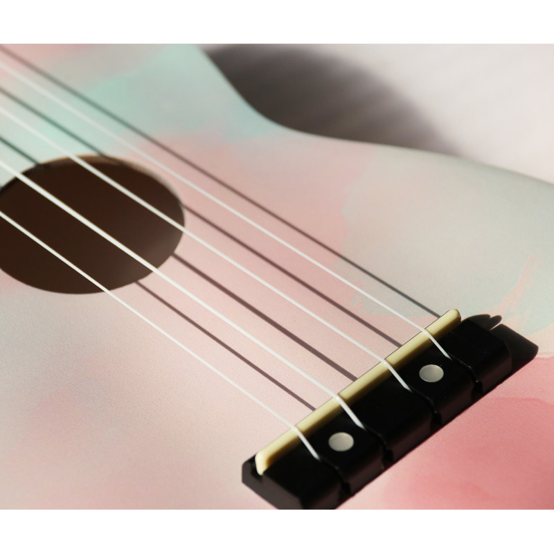 高颜值21寸入门款初学者尤克里里男女生款小吉他儿童23寸乌克丽丽