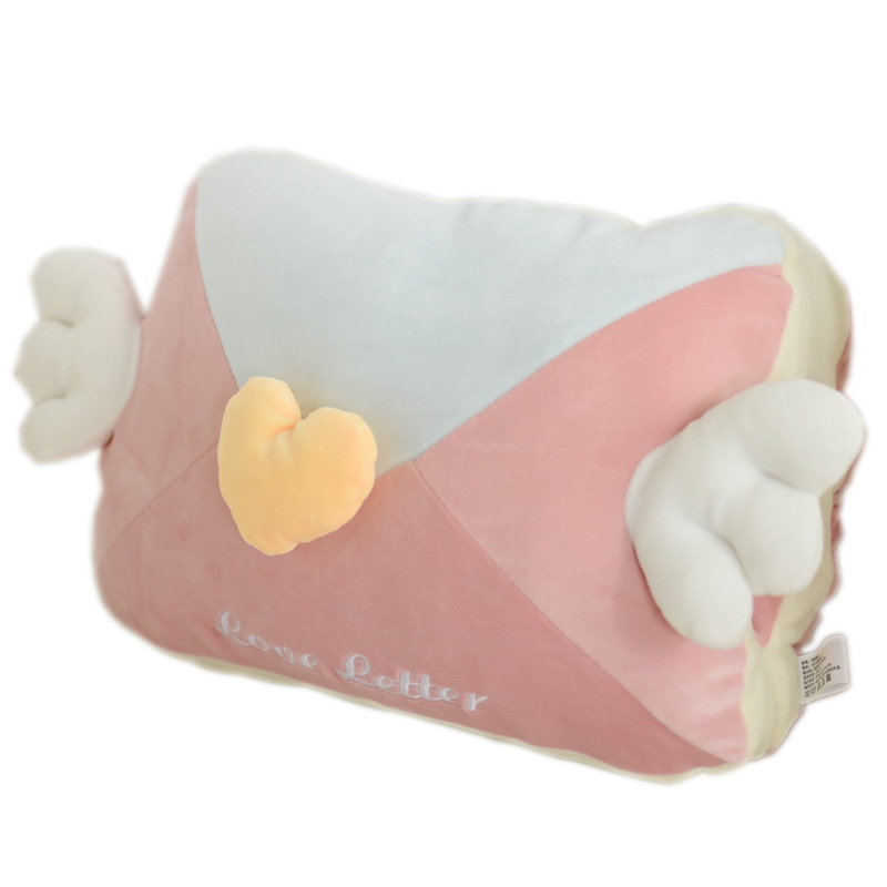 爱的信封抱枕午休车用办公室毯子被子三合一靠垫沙发装饰床上靠枕