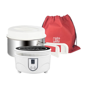 便携式 电磁炉小型迷你旅行折叠锅多功能学生宿舍烧水小火锅一人食