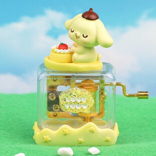 儿童卡通手摇八音盒礼物女孩音乐盒手动发条式机械男孩生日女生可