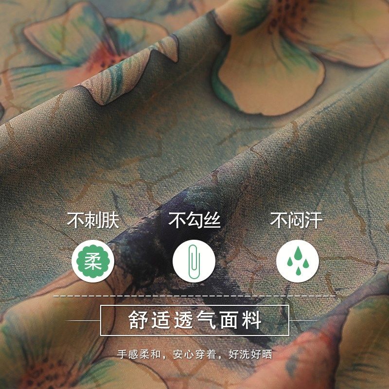 妈妈夏装套装女中老年人短袖薄款奶奶夏天衣服老人宽松母亲节礼物