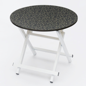 家用简易可折叠桌子小方桌 儿童餐桌 吃饭矮桌子折叠小圆桌