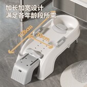 儿童洗头躺椅宝宝洗头神器躺着洗头发孕妇家用平躺盆可折叠小孩子