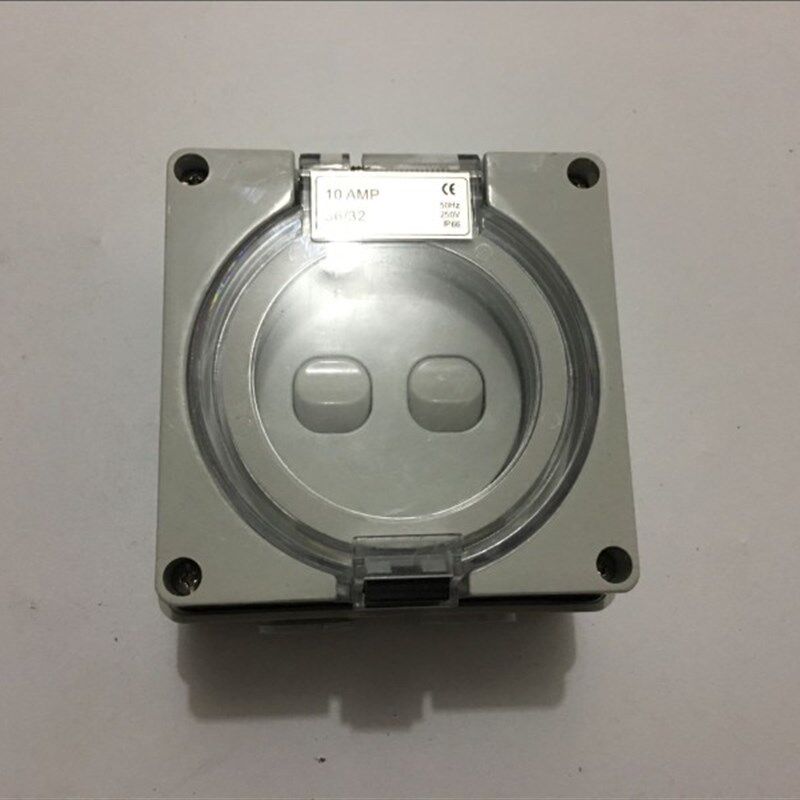 户外防水开关 家用10A 高端防水开关 室内外防暴雨 双控双开 包邮