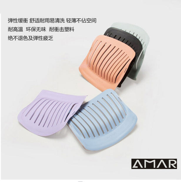 卡丝 汽车腰靠车用夏季透气护腰靠垫办公室座椅靠背腰托支撑腰部