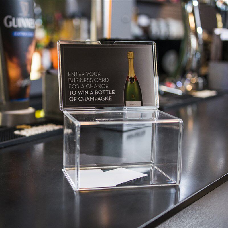 大容量名片箱展会用品透明 请赐名片盒 投票意见抽奖箱 收集盒子,文具电教/文化用品/商务用品,名片盒,淘宝优惠券,粉丝福利购,淘宝优惠卷