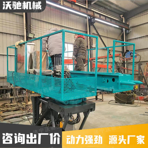 吊车改装高边坡支护钻机一机多用租个吊车就能干活吊车改潜孔钻机
