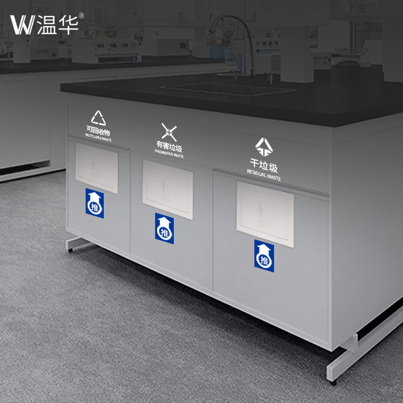 304不锈钢柜门侧开口盖子厨房橱柜嵌入式内推隐藏垃圾桶盖投弃口