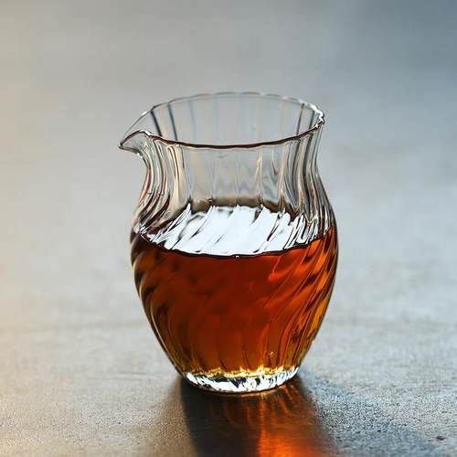 高硼硅耐热玻璃公道杯茶海均杯功夫茶分茶器日式大号加厚耐热茶具