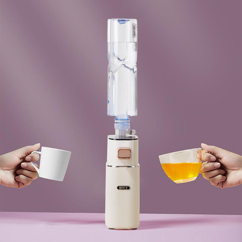 旅行速JR-07热即热式水机小型便携游桌面台旅式桶装矿泉加热饮水