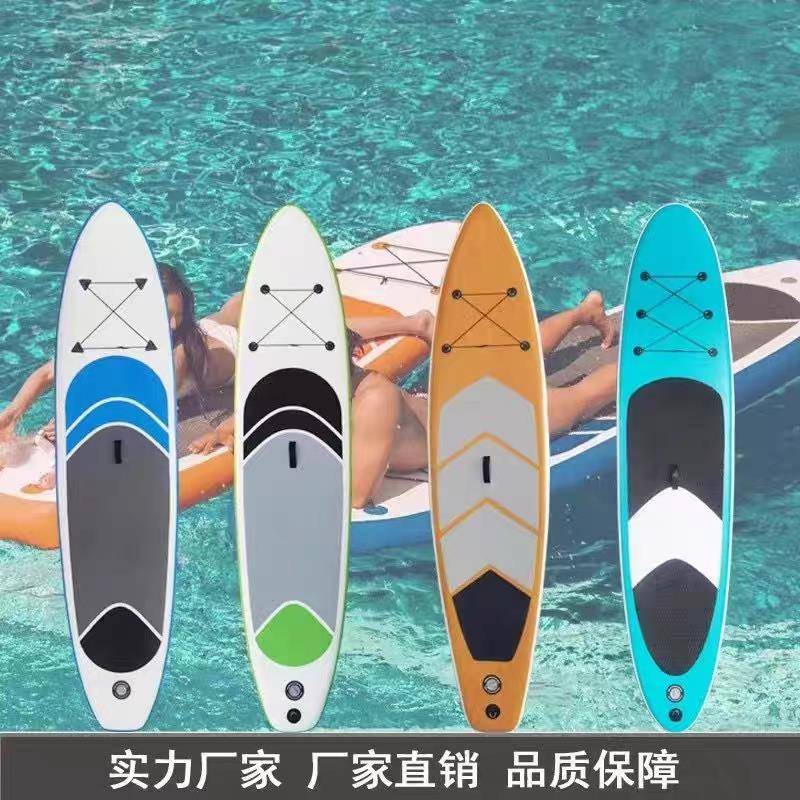 25年新款加双 层初学者充水气sup桨板站立式冲浪板画厚划FTM板滑